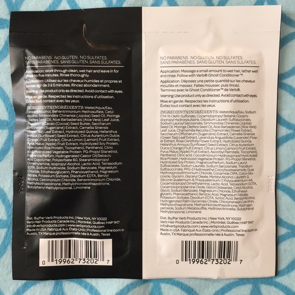 Luxury Shampoo Samples - Picture 5 of 7